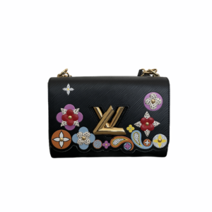Louis Vuitton Flower Twist MM Epi Leather Shoulder Bag