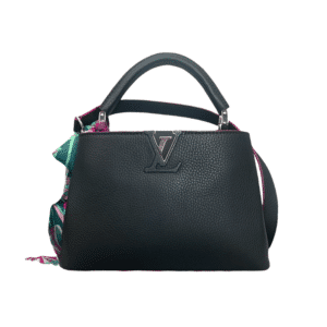 Louis Vuitton Marine Rouge Taurillion Leather Capucines Compact Wallet  Louis Vuitton | The Luxury Closet