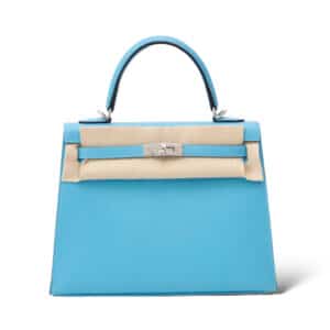 Hermes Epsom Bleu Royal Kelly 25 GHW - Handbag | Pre-owned & Certified | used Second Hand | Unisex