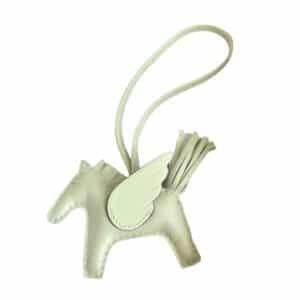 HERMES Rodeo Pegase PM Charm Accessories 2S Sesame Brown